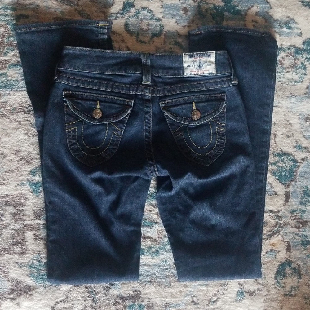 True Religion Hi-Rise Boot Jeans 27 - Picture 3 of 8